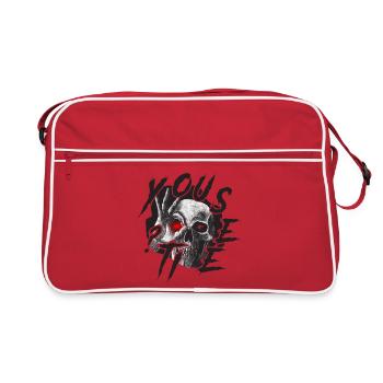 Do you see it? - Retro Bag - red/white - Front