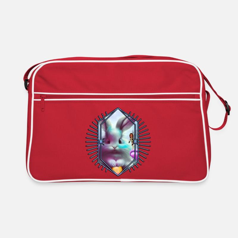 Lapin de Pâques mignon Sac Retro