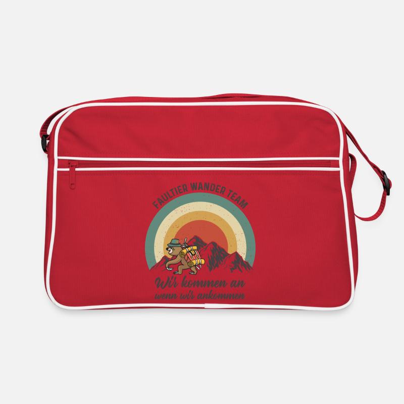 Wandern Retro Tasche