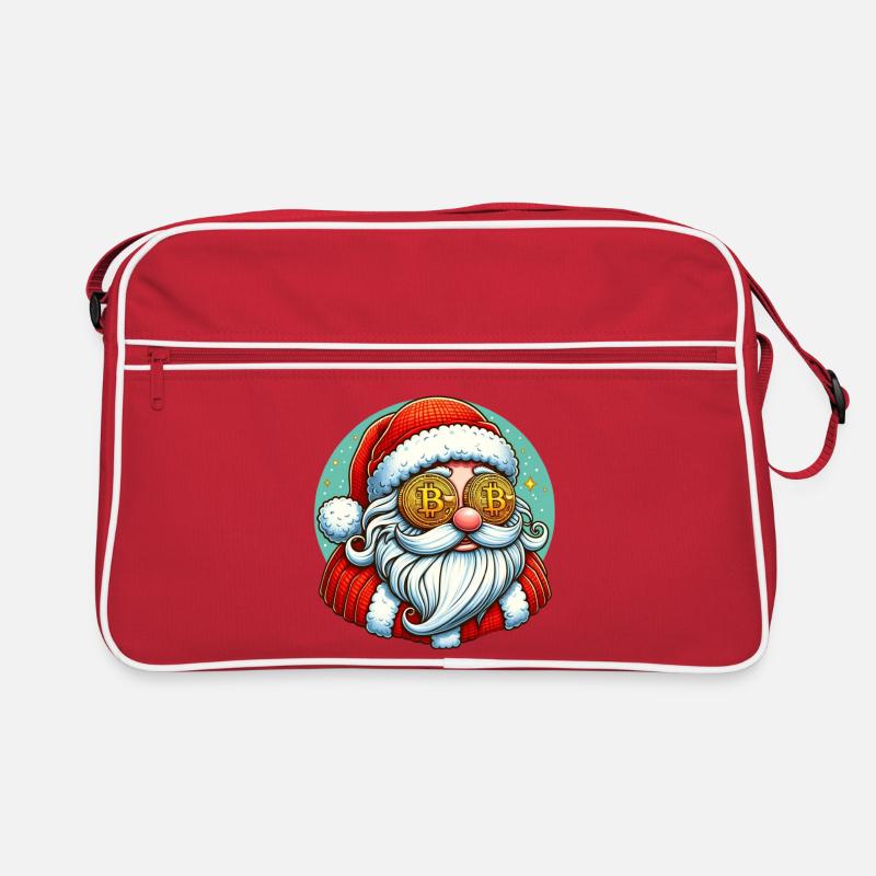 Crypto Santa Retro Tasche