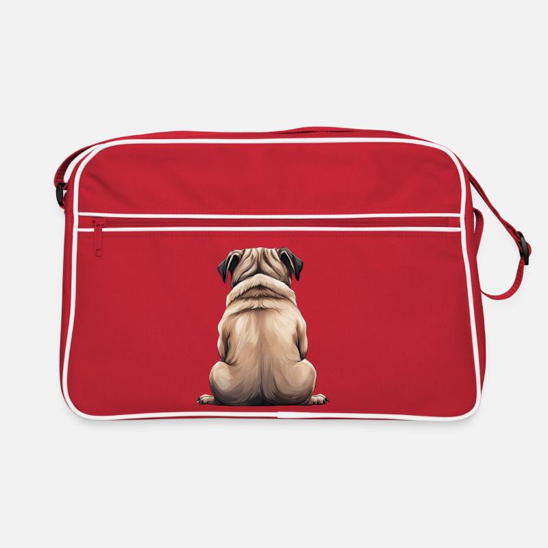 Mops Retro Tasche