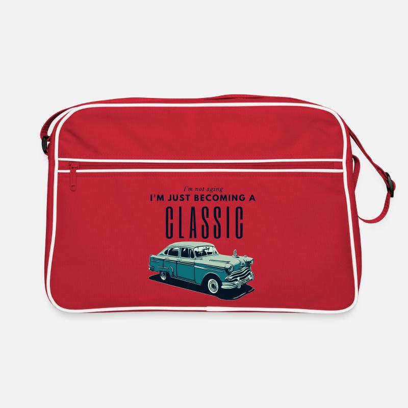 Oldtimer Zeitalter Nostalgie Design Retro Tasche