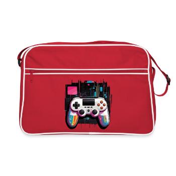 Gamer Controller - Retro Bag - red/white - Front
