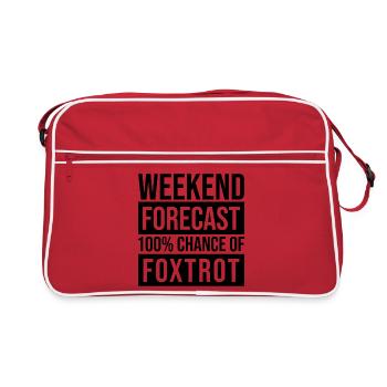 Foxtrot Foxtrot Foxtrot - Sac Retro - rouge/blanc - Devant