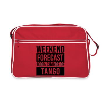 Tango Tango Tango - Sac Retro - rouge/blanc - Devant