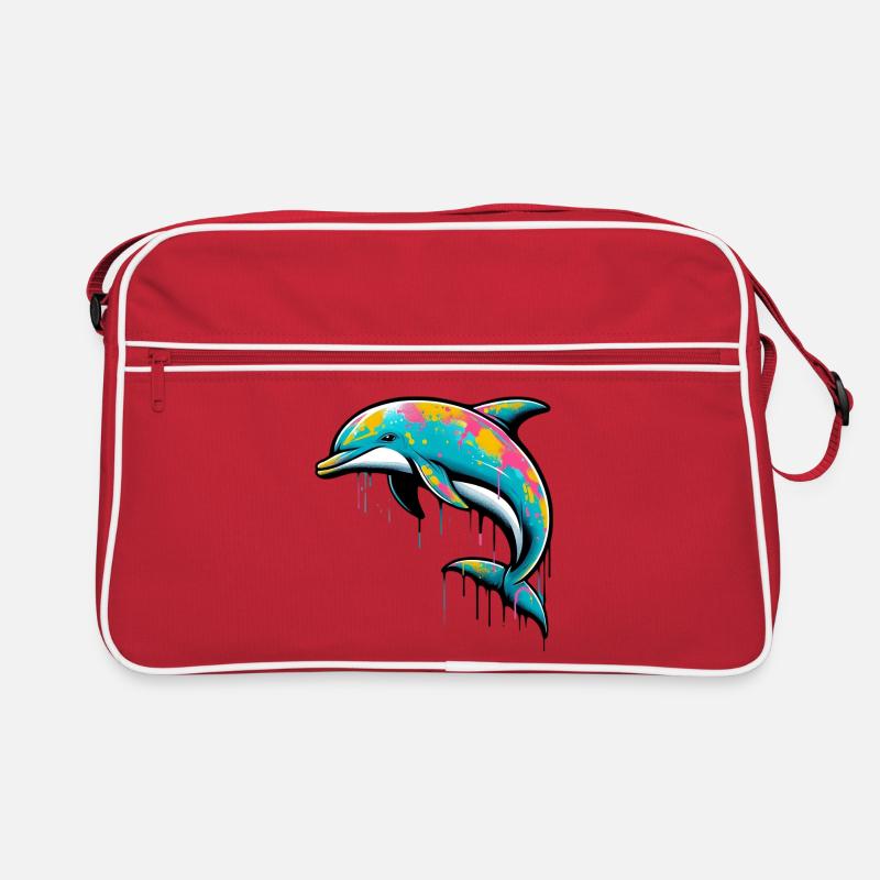 Delfin Retro Tasche