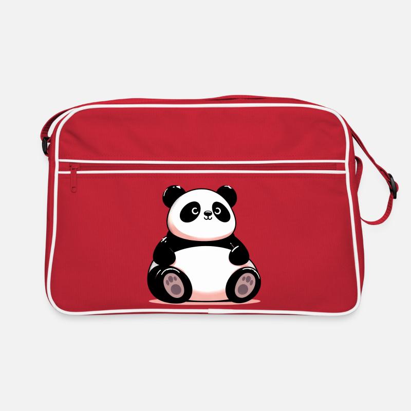 Panda Retro Tasche
