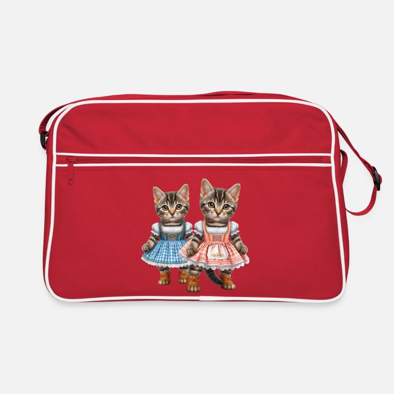 Chatons Dirndl Sac Retro