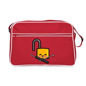 Wren Martin - Retro Bag - red/white - Front