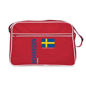 Faro - Sac Retro - rouge/blanc - Devant