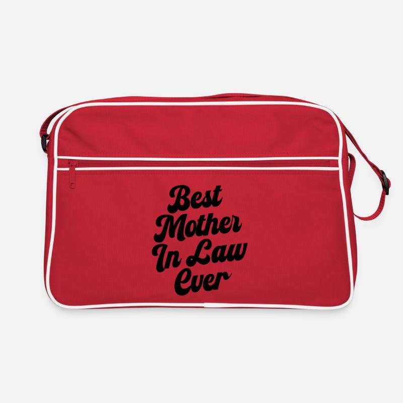 Die beste Schwiegermutter aller Zeiten Retro Tasche