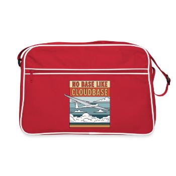Pas de base comme Cloudbase - Sac Retro - rouge/blanc - Devant