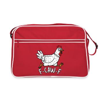 F-CAW-F Chicken - Retro Bag - red/white - Front