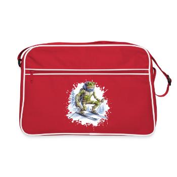 Frog Ski Skiing - Sac Retro - rouge/blanc - Devant