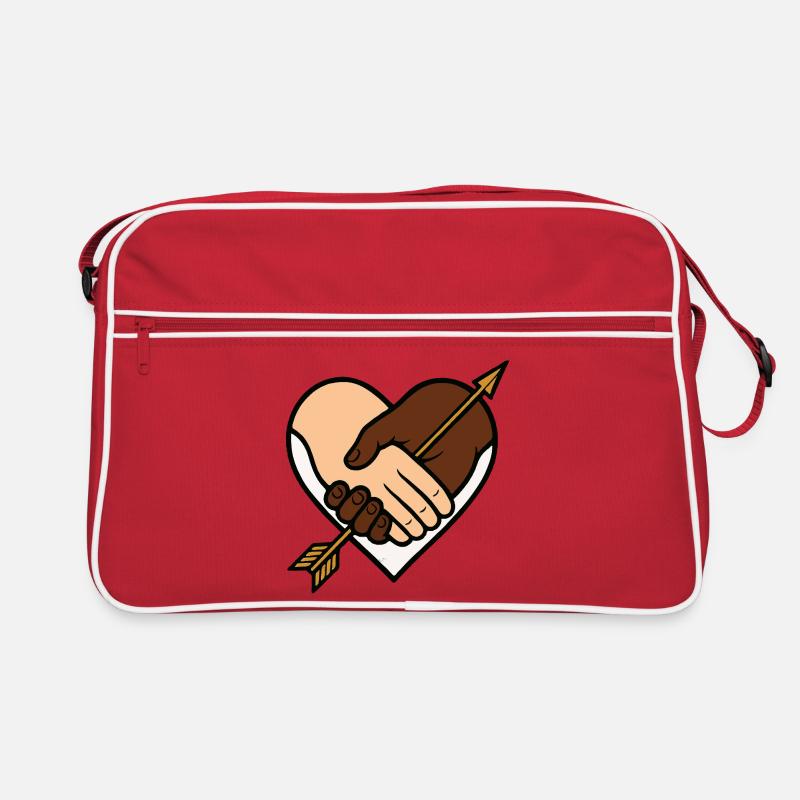Love without boundaries Retro Bag