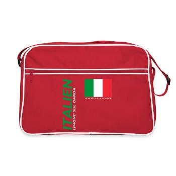 Limone sul Garda - Sac Retro - rouge/blanc - Devant