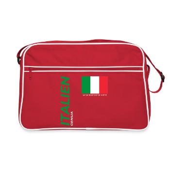 Gênes - Sac Retro - rouge/blanc - Devant