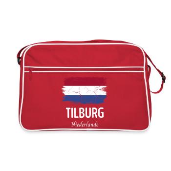 Tilburg - Retro Bag - red/white - Front