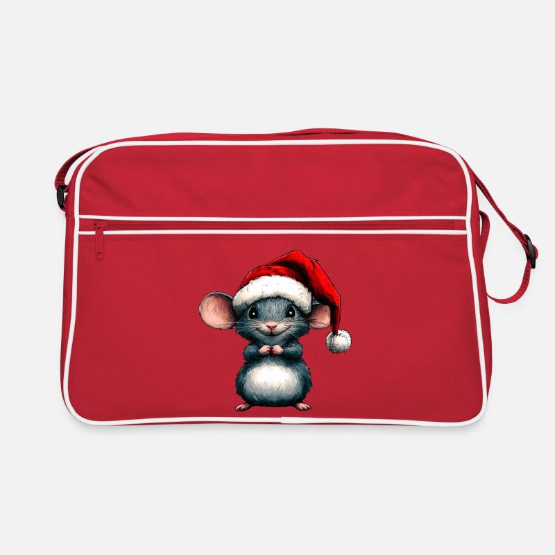Noël Souris Sac Retro