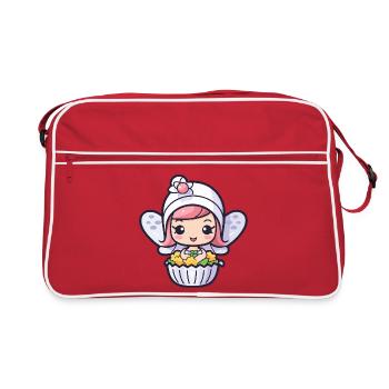 Fairy Baking Cake Baking Fairy - Retro Bag - red/white - Front