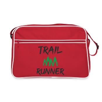 Coureur de trail - Sac Retro - rouge/blanc - Devant