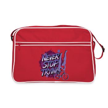 Artistic cycling, artistic cycling, indoor cycling - Retro Bag - red/white - Front