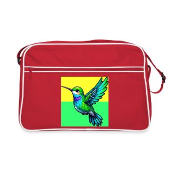 colibri - Sac Retro - rouge/blanc - Devant