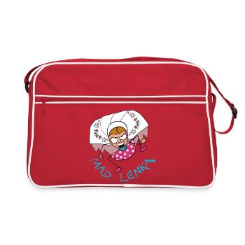 MADLENKA - DS - Retro Bag - red/white - Front