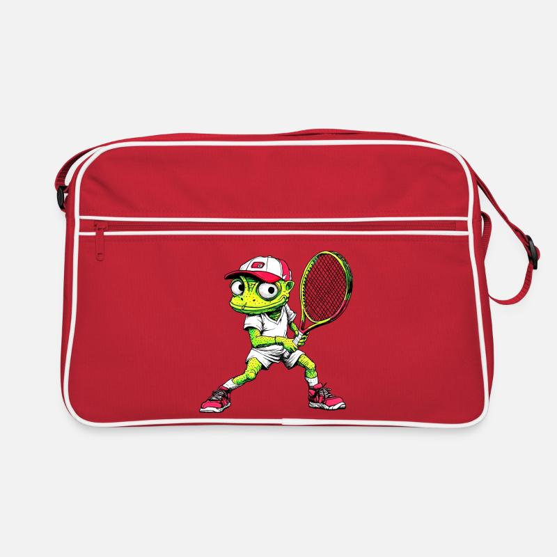 Caméléon du tennis Sac Retro