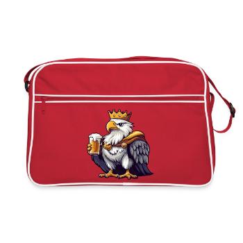 Eagle Beer King - Sac Retro - rouge/blanc - Devant