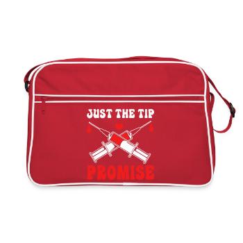 Blood donor Blood donation Blood donation - Retro Bag - red/white - Front