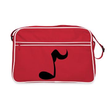 Note - Retro Bag - red/white - Front