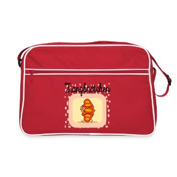 HAMBURG FRANZBRÖTCHEN KOSTÜM - Retro Tasche - Rot/Weiß - Vorne