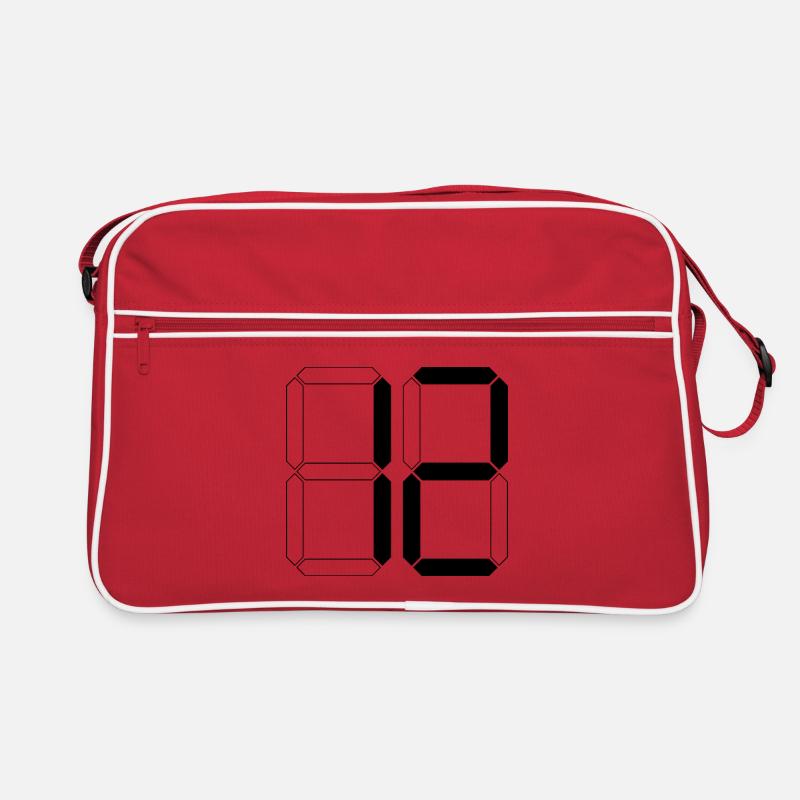 NUMÉRO 12 Douze Cadeaux d’anniversaire numériques Sac Retro
