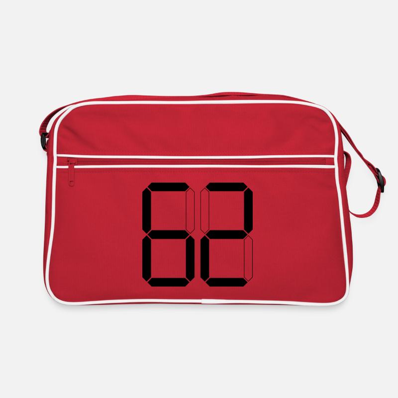 NUMBER 62 Sixty-Two Gift Digital Retro Bag
