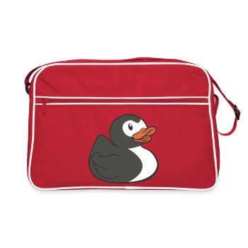 Canard en caoutchouc Penguin Canard en caoutchouc Penguin - Sac Retro - rouge/blanc - Devant