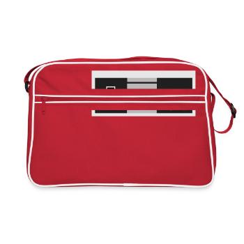 nes Controller - Retro Tasche - Rot/Weiß - Vorne