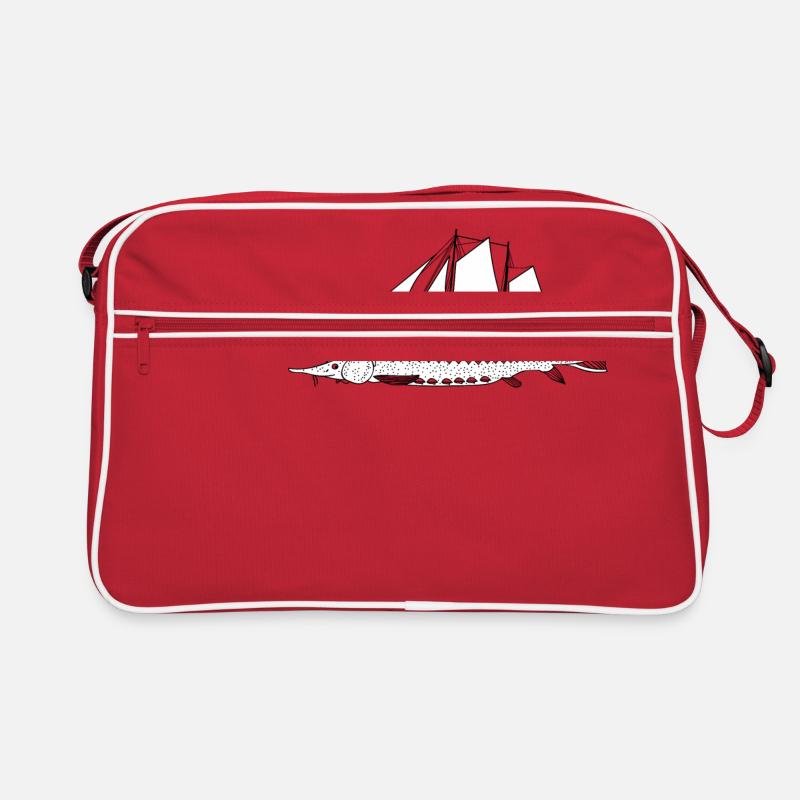Segelfisch (b) Retro Tasche
