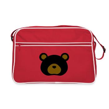 Baribal - Sac Retro - rouge/blanc - Devant