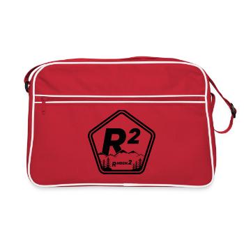 Rhoch2 positif - Sac Retro - rouge/blanc - Devant