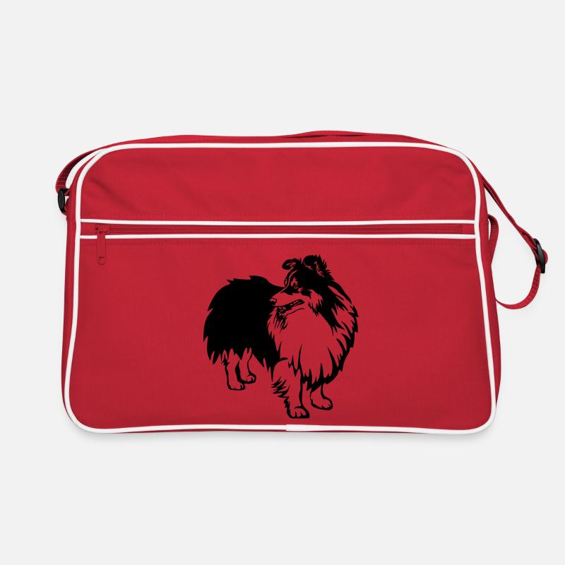 Sheltie Retro Tasche