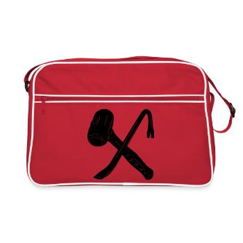 Outils de démolition - Sac Retro - rouge/blanc - Devant