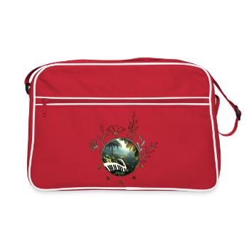 Piano in the jungle - Retro Bag - red/white - Front