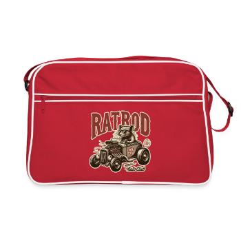 Chemise Ratsking Ratlook – Style rustique personnalisé - Sac Retro - rouge/blanc - Devant
