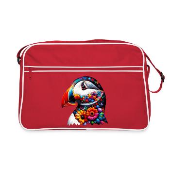 Macareux - Sac Retro - rouge/blanc - Devant