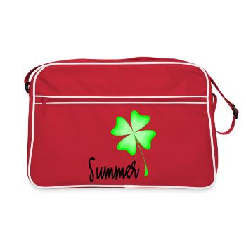 MISTRESS. MASTER. TEACHER. SCHOOL. MISTRESS - Retro Bag - red/white - Front