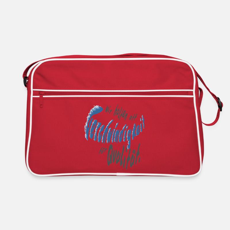 Geschwindigkeit Retro Tasche
