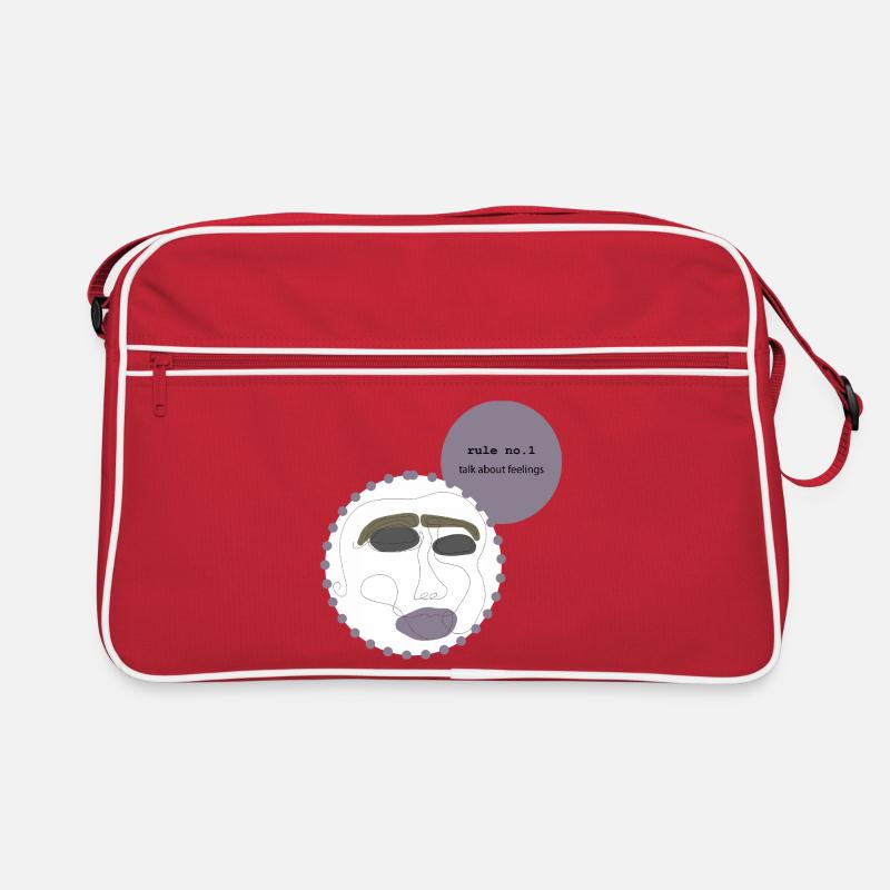 talk about feelings 2 Retro Tasche