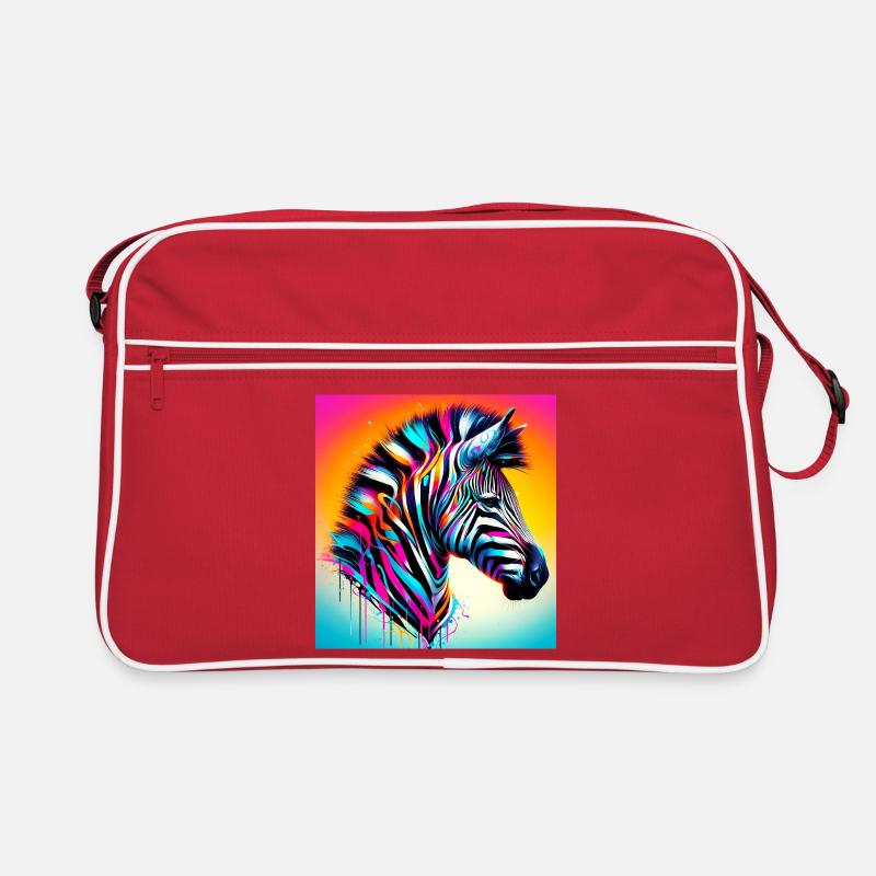 Zebra Retro Tasche