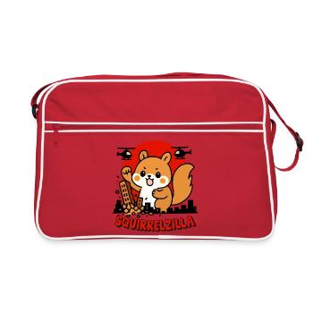 Squirrelzilla Aventure Urbaine - Sac Retro - rouge/blanc - Devant